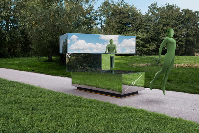 van eijk + van der lubbe explore the future of driving with mirrored car concept for volvo