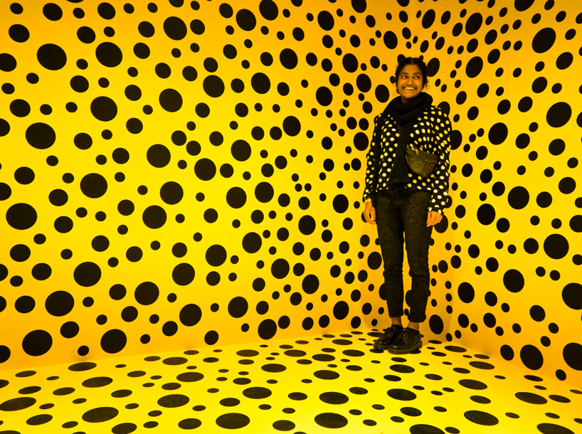In Infinity: Yayoi Kusama at Louisiana Museum of Modern Art, Denmark.
