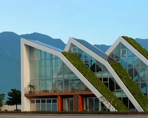 first home completed at BIG's hualien residences in taiwan