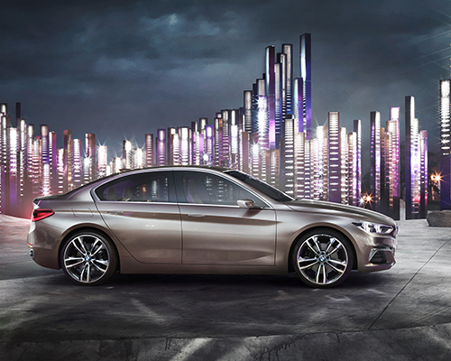 BMW's nimble concept compact sedan targets younger drivers at auto guangzhou 2015