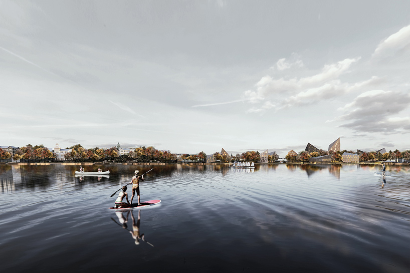 COBE lunden architecture N2 toolonlahti bay helsinki public park designboom