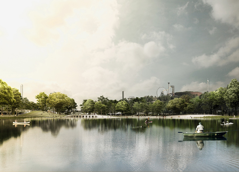 COBE lunden architecture N2 toolonlahti bay helsinki public park designboom