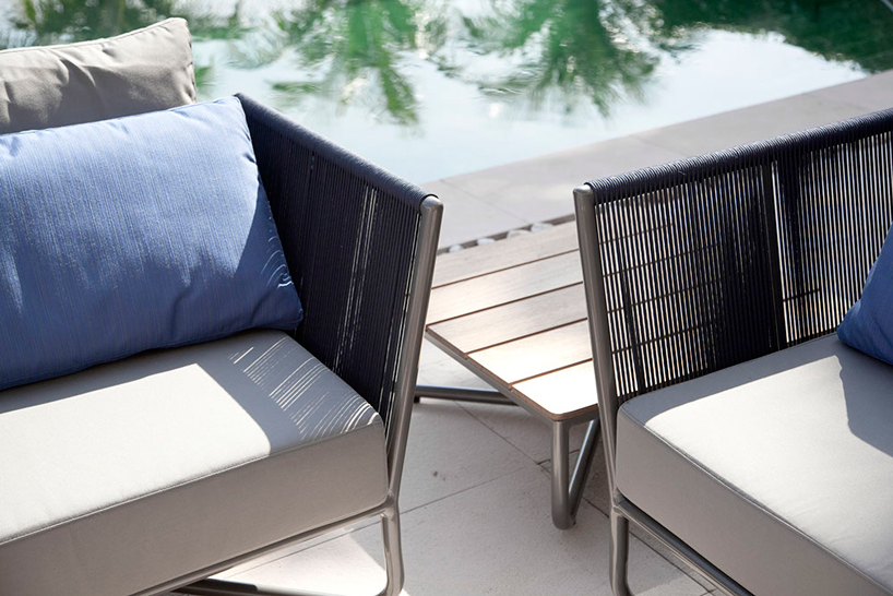adolini simonini flap 2.0 outdoor seating designboom 