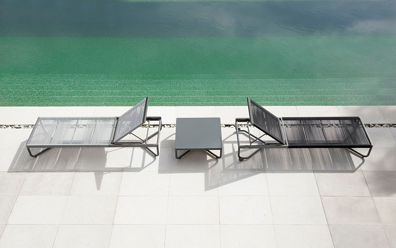 adolini simonini flap 2.0 outdoor seating designboom 