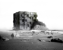 adrian labaut hernandez imagines a series of dystopian lighthouses