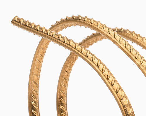 ai weiwei presents rebar in gold collection