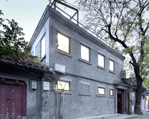 archstudio renovates hutong house into a bright and clear residence