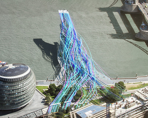 satoru sugihara of ATLV imagines tower pier with aspects of london + LA intertwined