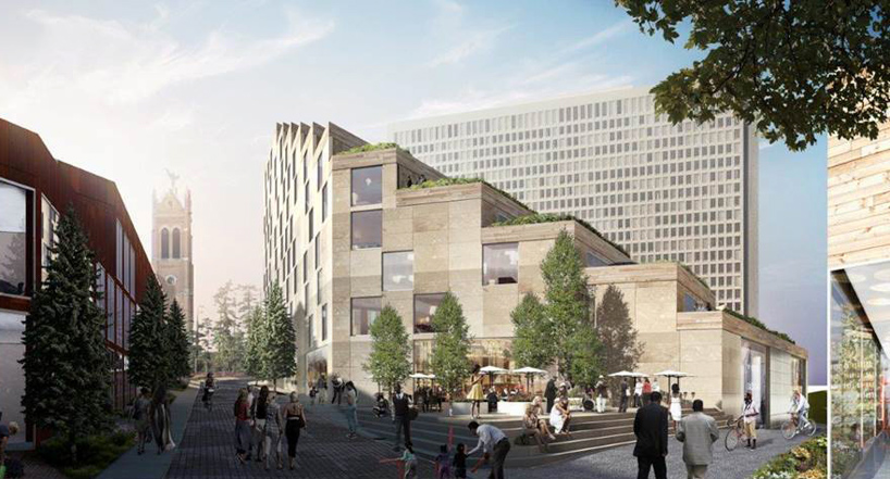 BIG to reshape pittsburgh with masterplan for lower hill district