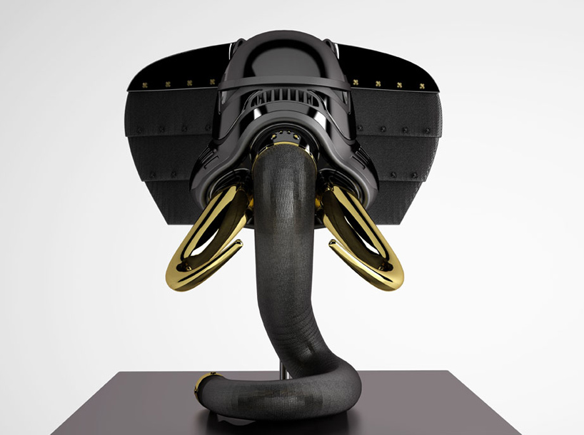 blank william sculpts a series of wild animal stormtrooper helmets