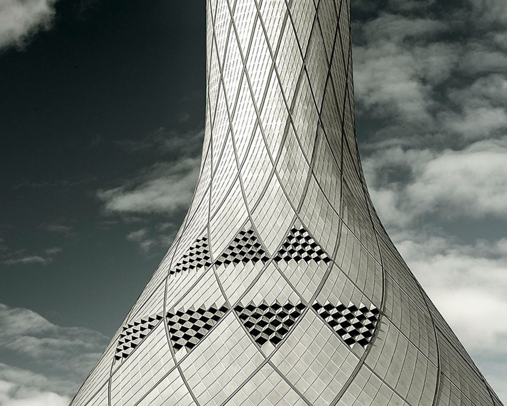 carolyn russo uncovers the architectural art of the airport tower