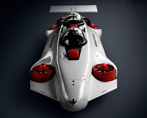deepflight creates a new class of personal water travel with dragon submersible