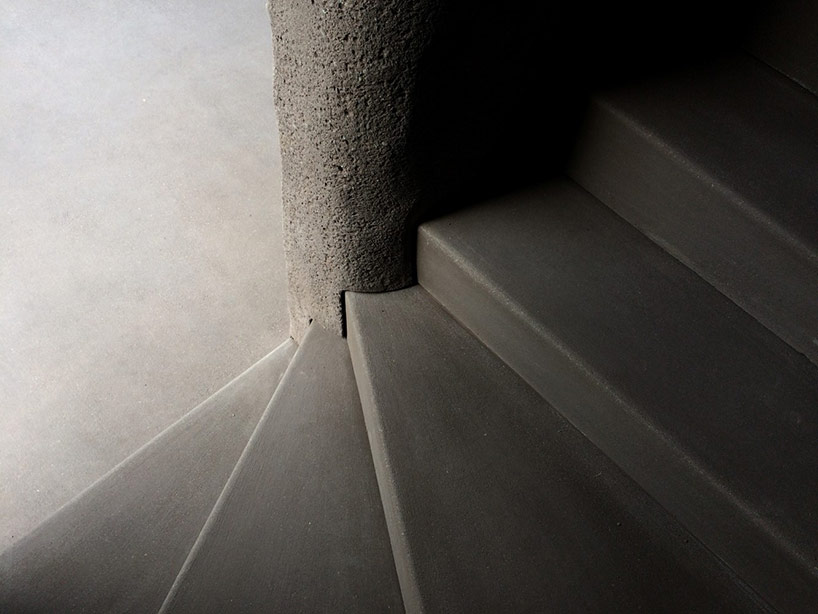 dgt creates house in oiso with timber volume on earthen foundation