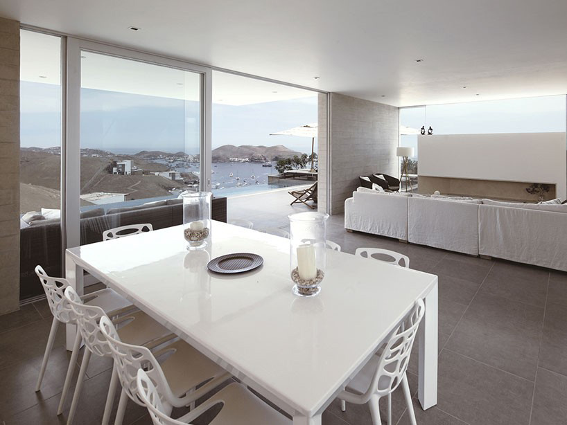 domenack arquitectos casa poseidon house peru designboom
