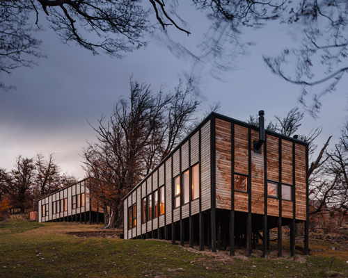 felipe assadi rests getaway lodges on the scenic hillside in patagonia