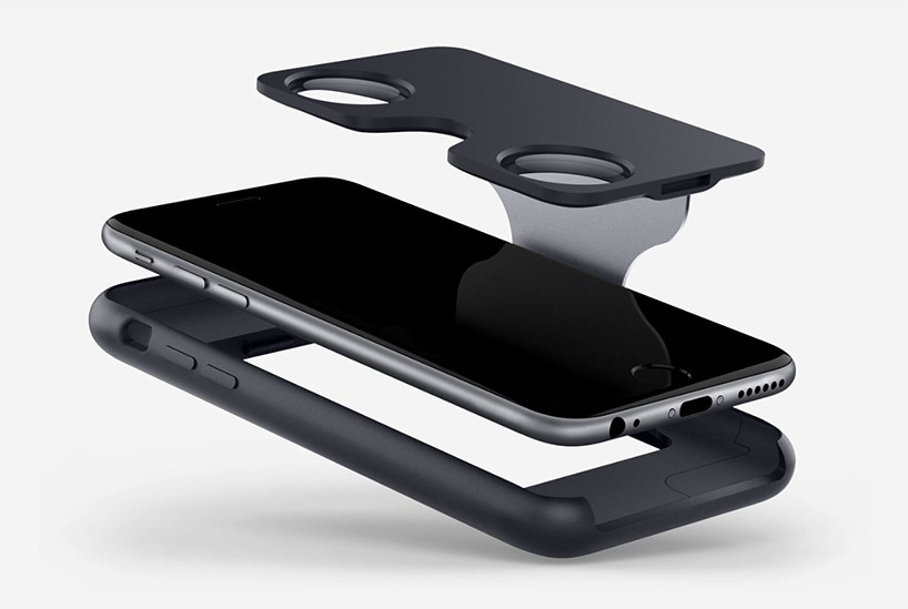 figment VR's protective case delivers virtual reality experience to the apple iPhone