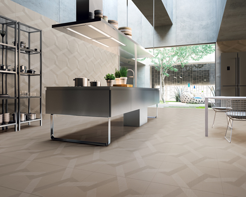 giulio iacchetti lays out a labyrinth of flooring tiles for ceramiche refin