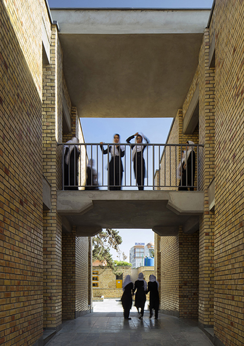 gohar khatoon girls school mazar-i-sharif afghanistan designboom
