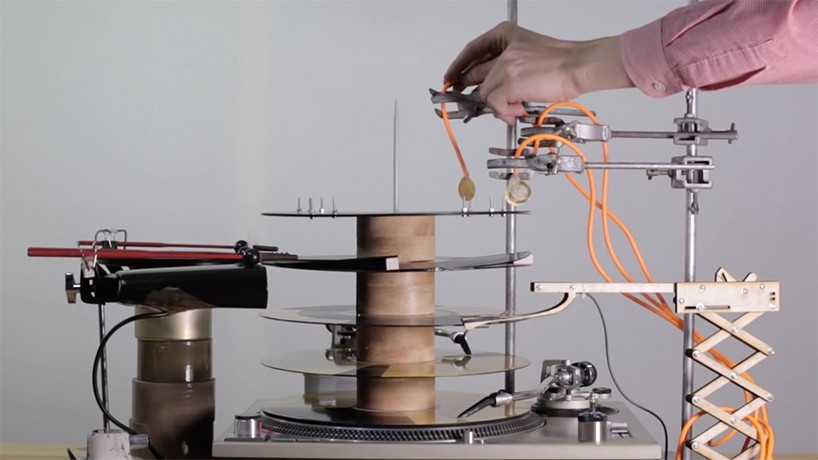 watch artist graham dunning hack a turntable to produce electronic dance track