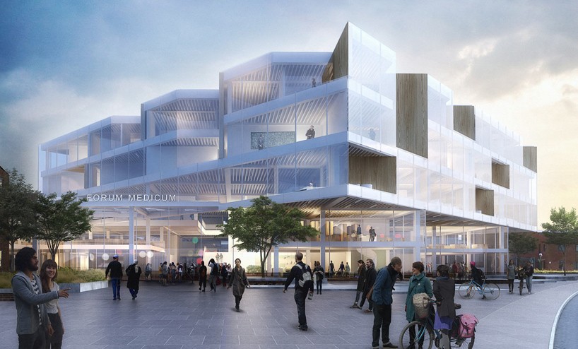 henning larsen architects to complete medical faculty at sweden's lund university