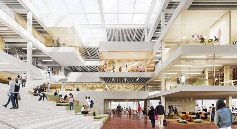 henning larsen forum medicum medical faculty lund university sweden designboom