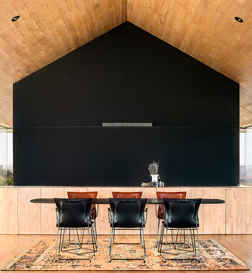 I/O architects surrounds observation house in bulgaria with gabion wall