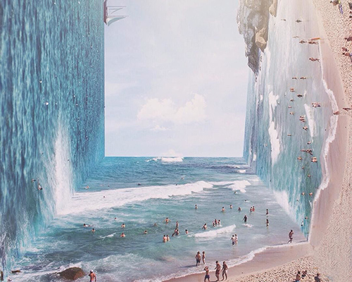 jati putra bends reality through digitally distorted landscapes