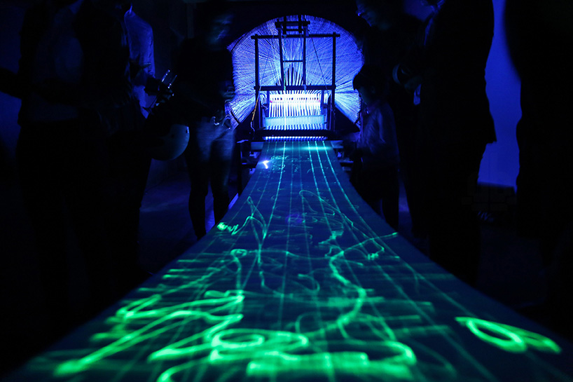 loominate installation gives visitors the chance to rewrite history