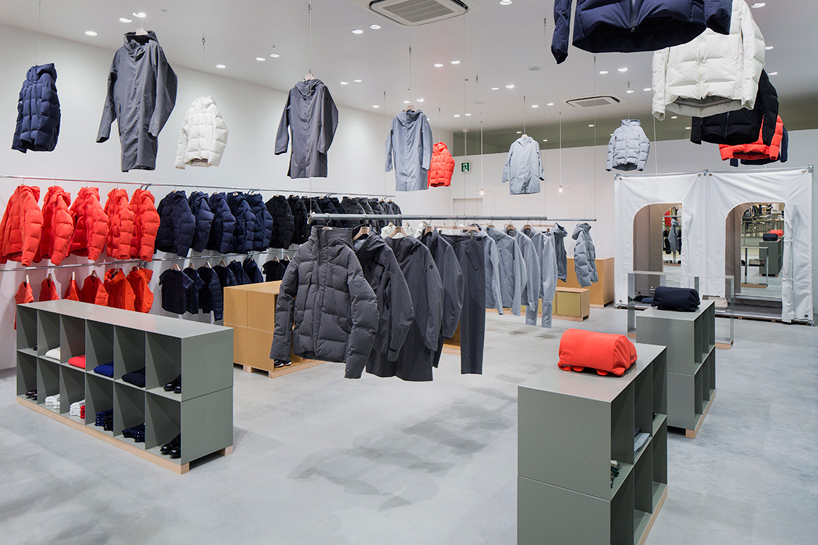 schemata architects completes retail space for descente blanc