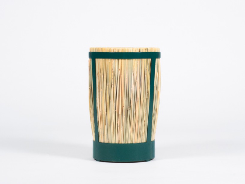 juan cappa's basketlamp + straw stool reference traditional craft