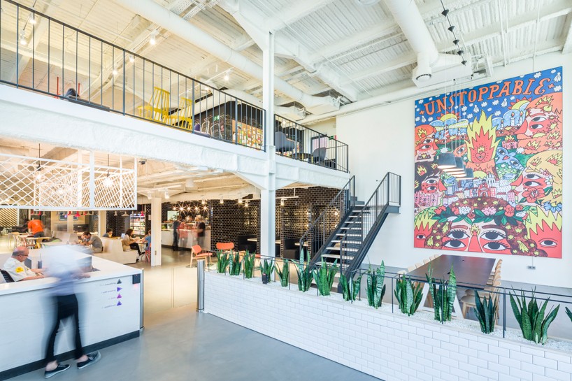 google campus by jump studios occupies former battery factory in madrid