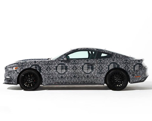 five french creatives reinterpret the ford mustang as a dynamic work of art