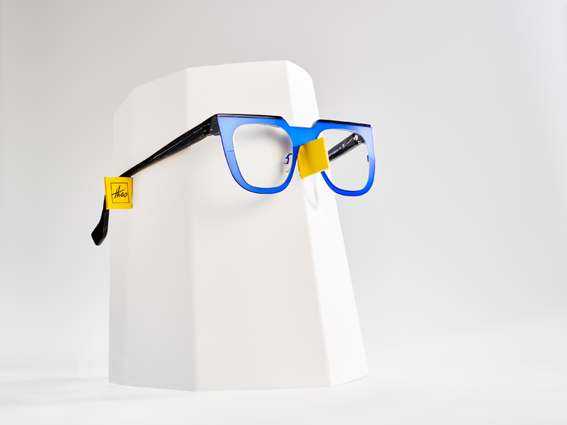 matali crasset translates her colorful vision into wide open eyewear for theo