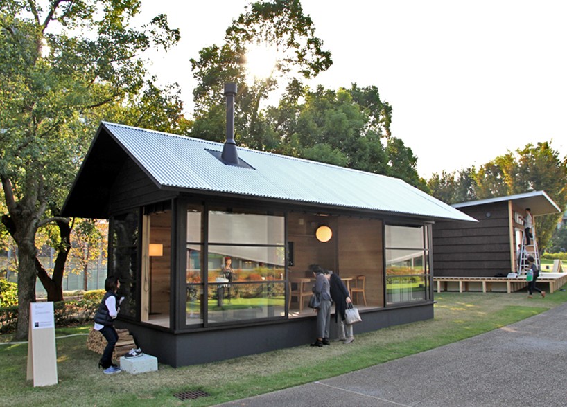 naoto fukasawa embodies his idea of peacefulness in a timber retreat muji hut
