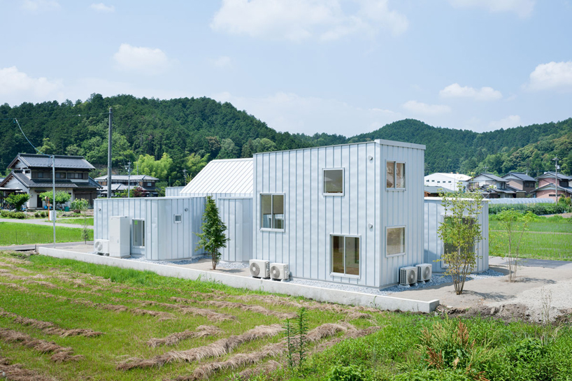 Metallic House N By Naoya Kitamura Contrasts The Rich Japanese Countryside