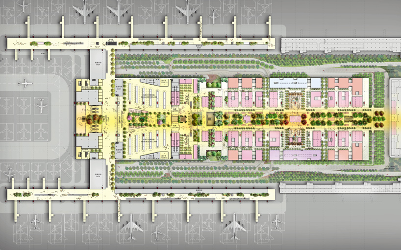 foster + partners reveals taiwan airport terminal proposal