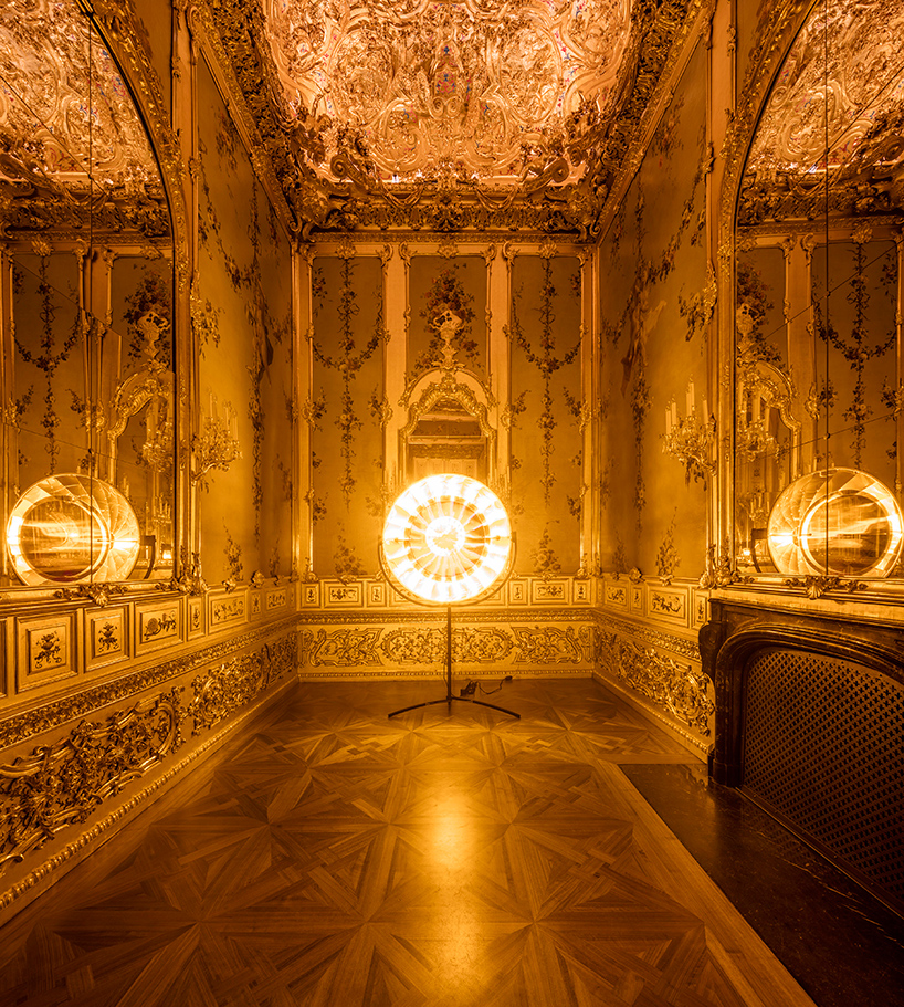 olafur eliasson infills viennese baroque palace with light and mirror works