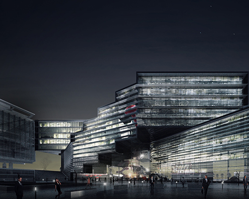 paolo venturella architecture proposes new WHO headquarters extension in geneve