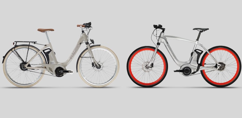 piaggio reveals electric motor assisted wi-bike at EICMA 2015