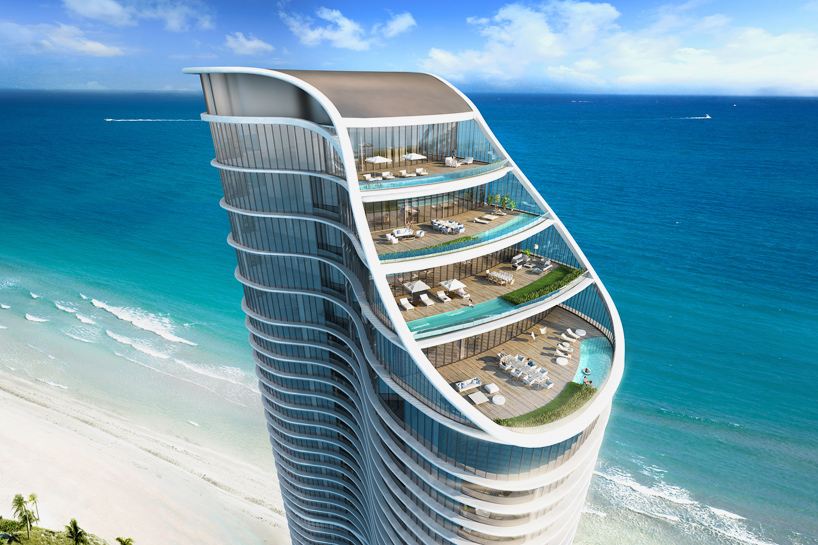 the ritz-carlton residences sunny isles beach florida arquitectonica michele bonan designboom