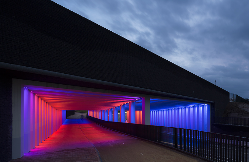 Herman Kuijer Infills Two Tunnels In Zutphen With Immersive Light Works