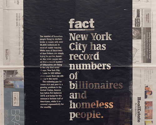homelessness in new york city poster series by vitor de carvalho