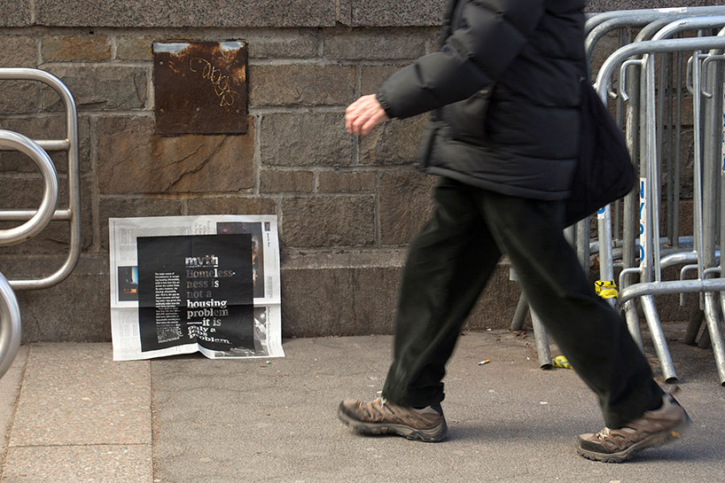 homelessness in new york city poster series by vitor de carvalho