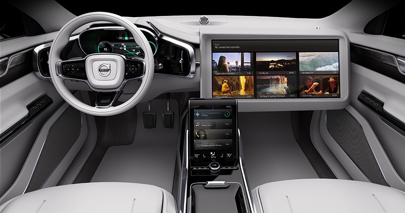 volvo changes the way we commute in autonomous cars with modifiable interior concept