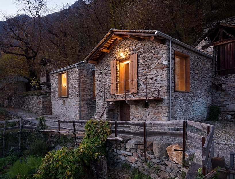 vudafieri-saverino partners restores masonry mountain stone house