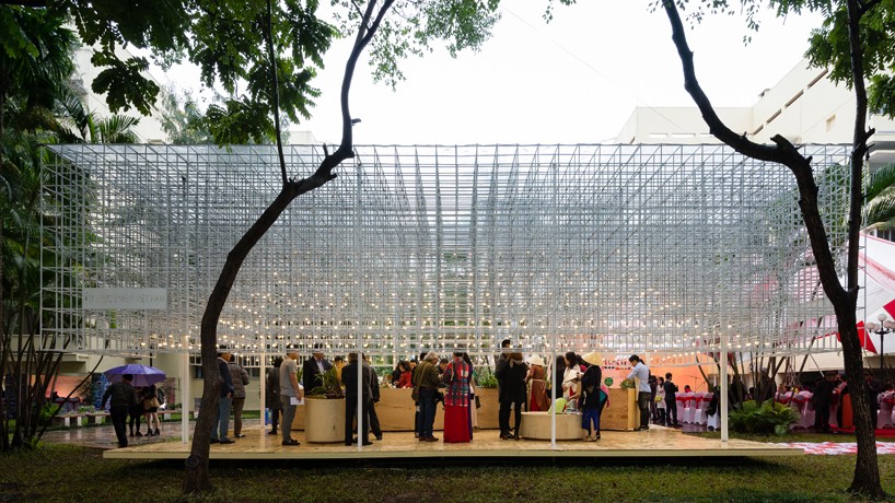 MIA design represents vietnamese history with food pavilion