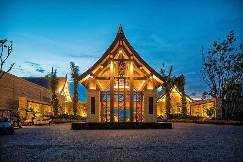 OAD places wanda vista xishuangbanna resort in china's lush mountainside