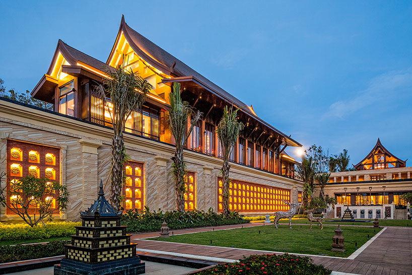 OAD places wanda vista xishuangbanna resort in china's lush mountainside