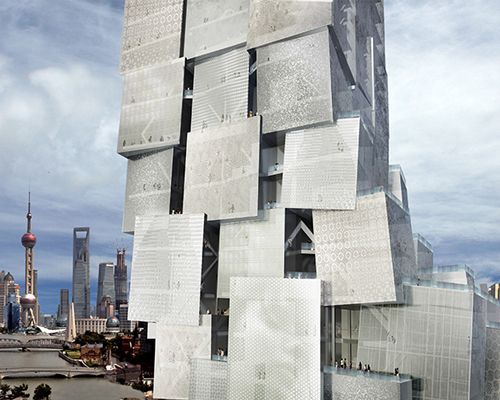TCA think tank envisions aggregative tower for ABC art bund center in shanghai