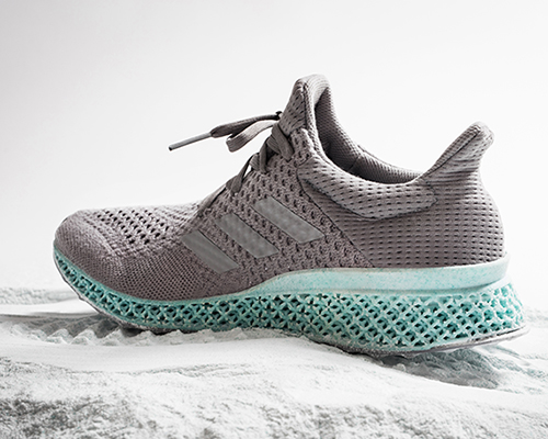 adidas 3D printed ocean plastic shoe